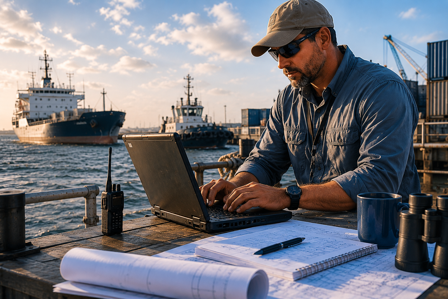 civilian contractor working at U.S. overseas base, Defense Base Act coverage