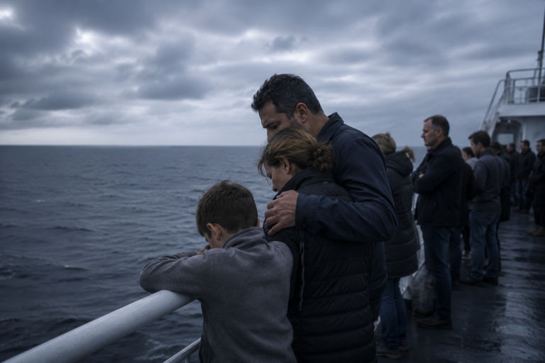 Maritime wrongful death, families and grieving at sea.