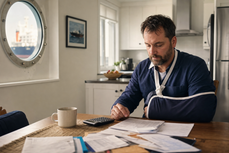 maintenance rate — injured seaman reviewing living expenses at home